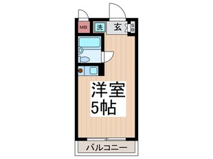 吉祥寺本町ビュ－ハイツ(２１１)の物件間取画像